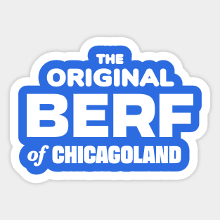 The Original Berf ("Collector’s item") Sticker